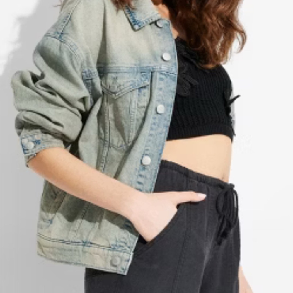 Wild Fable Light Blue Jean Jacket